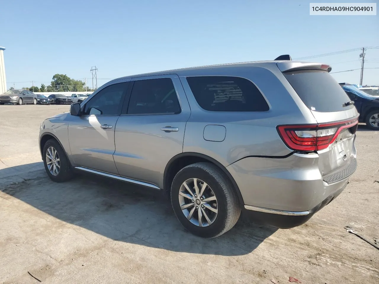 2017 Dodge Durango Sxt VIN: 1C4RDHAG9HC904901 Lot: 71792264