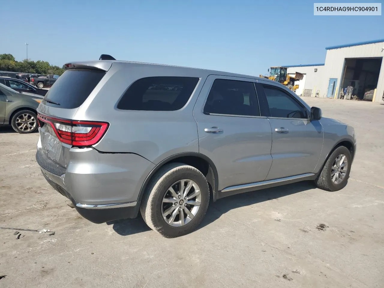 2017 Dodge Durango Sxt VIN: 1C4RDHAG9HC904901 Lot: 71792264