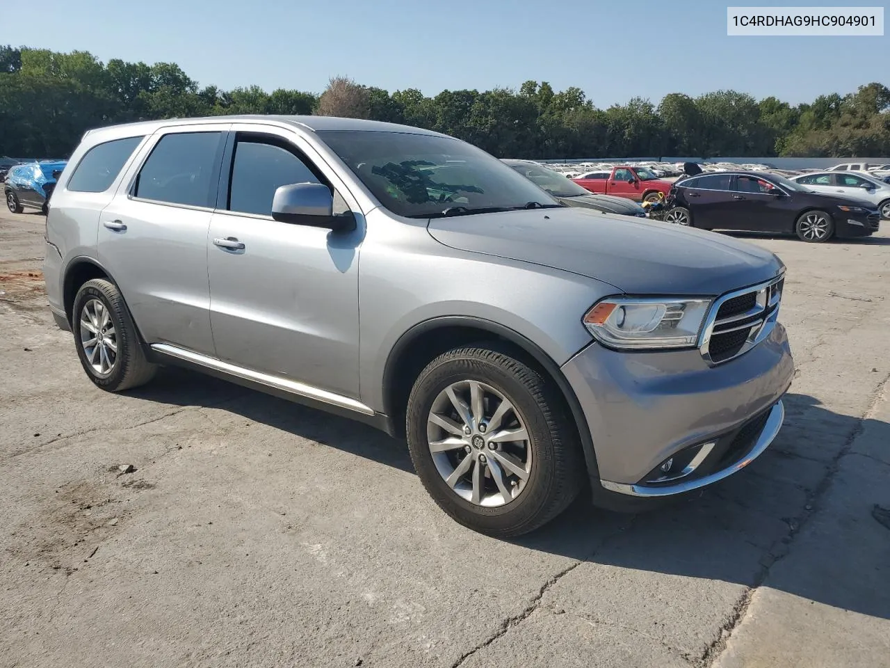 2017 Dodge Durango Sxt VIN: 1C4RDHAG9HC904901 Lot: 71792264