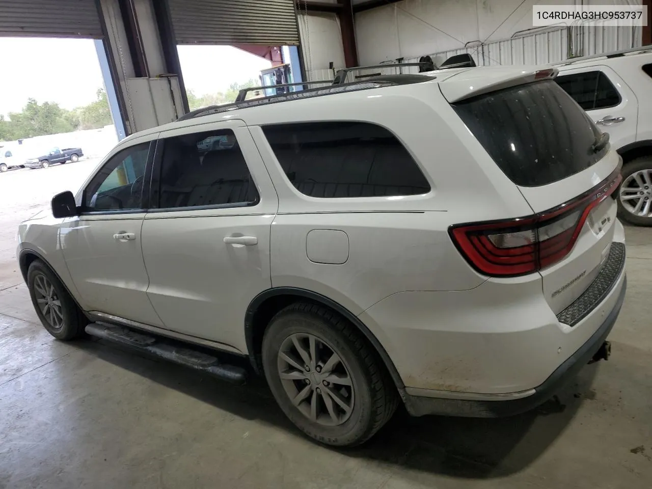 2017 Dodge Durango Sxt VIN: 1C4RDHAG3HC953737 Lot: 71971314