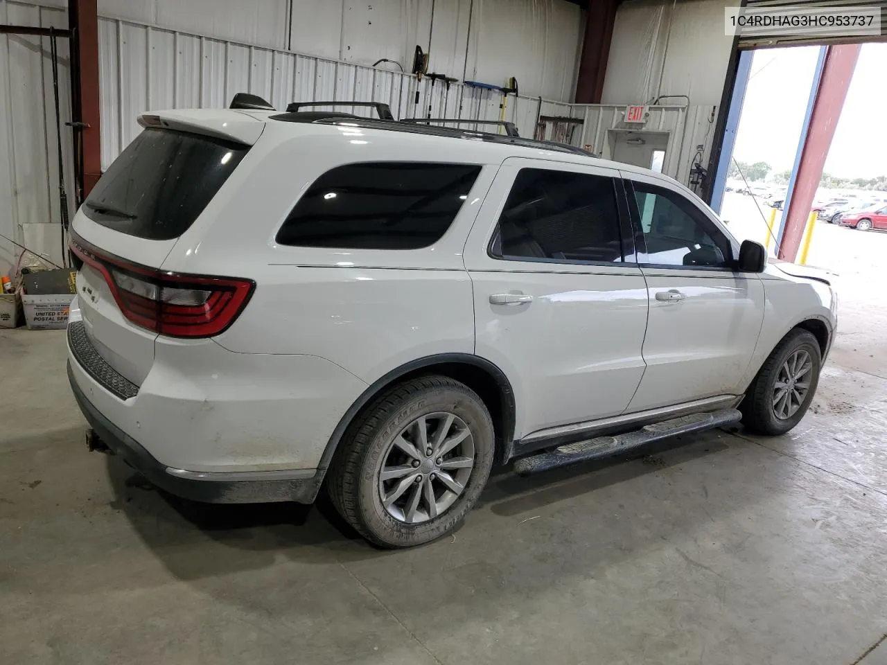 2017 Dodge Durango Sxt VIN: 1C4RDHAG3HC953737 Lot: 71971314