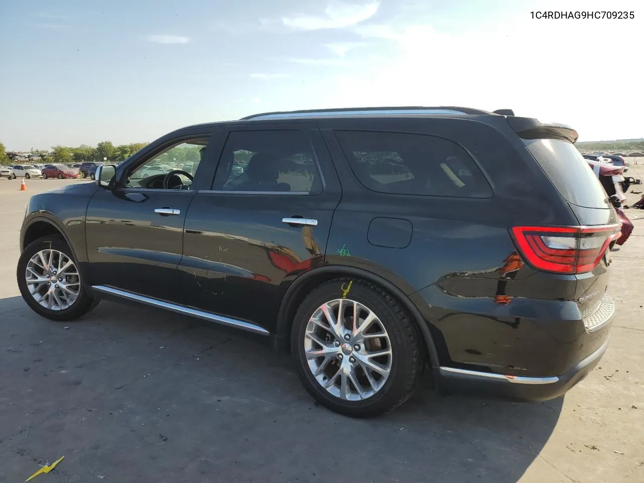 2017 Dodge Durango Sxt VIN: 1C4RDHAG9HC709235 Lot: 72156774