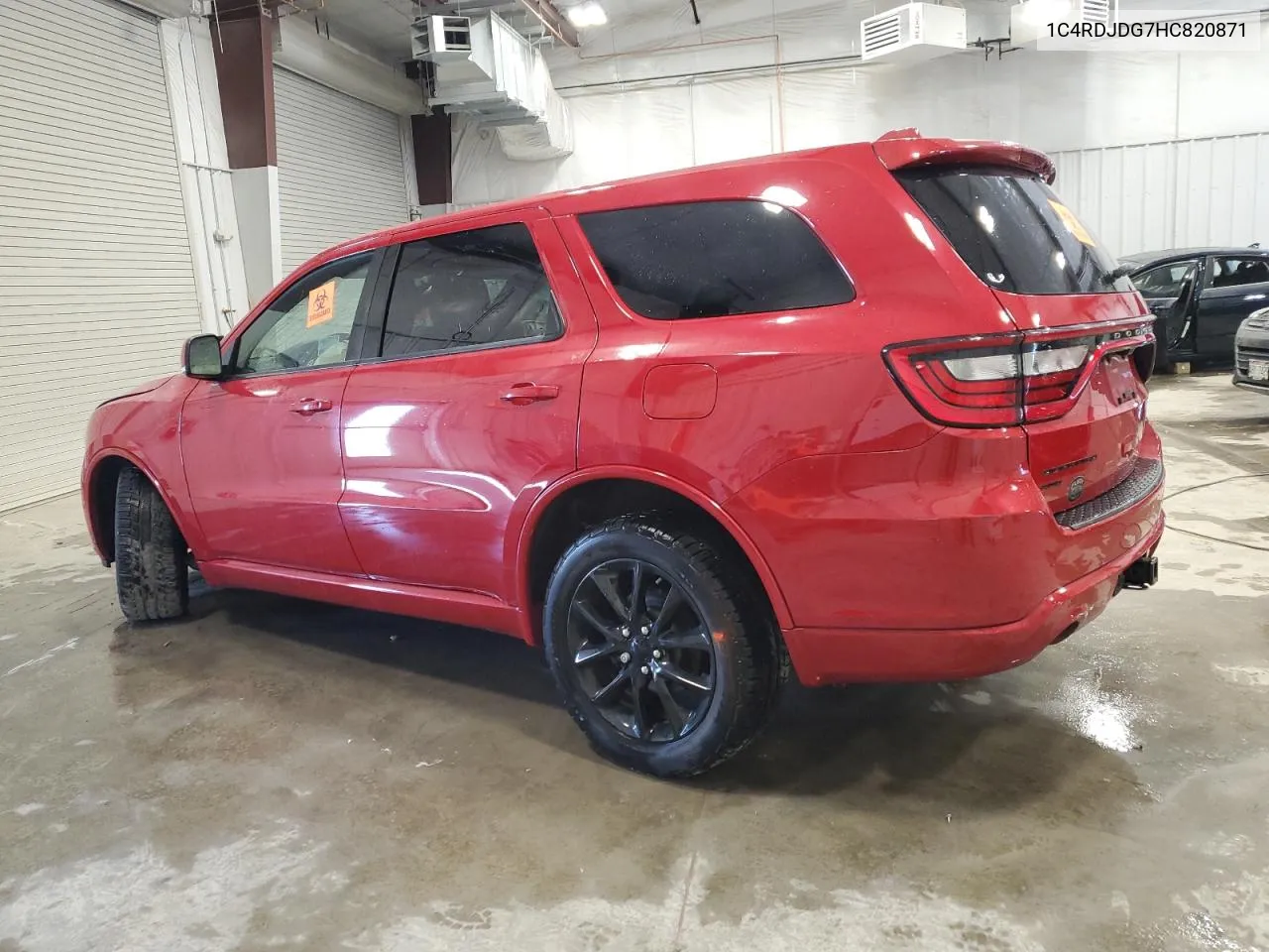 2017 Dodge Durango Gt VIN: 1C4RDJDG7HC820871 Lot: 72159924