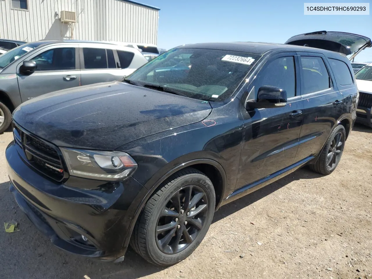 1C4SDHCT9HC690293 2017 Dodge Durango R/T