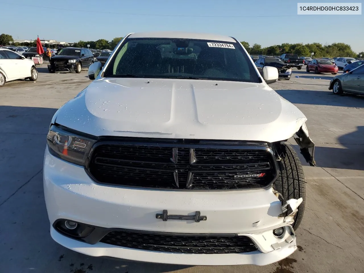 1C4RDHDG0HC833423 2017 Dodge Durango Gt