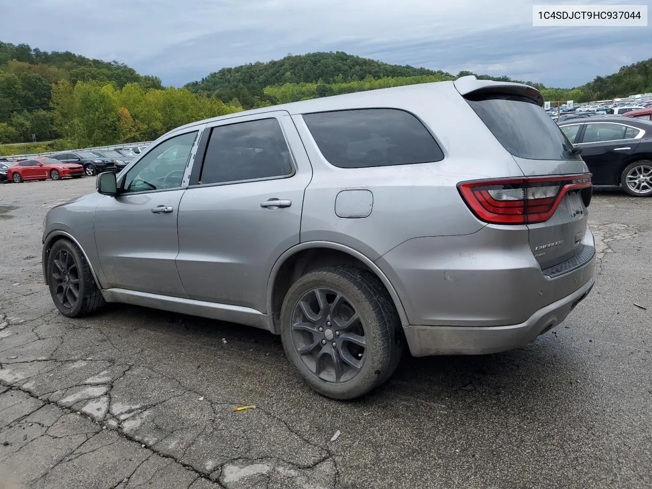 2017 Dodge Durango R/T VIN: 1C4SDJCT9HC937044 Lot: 72857594