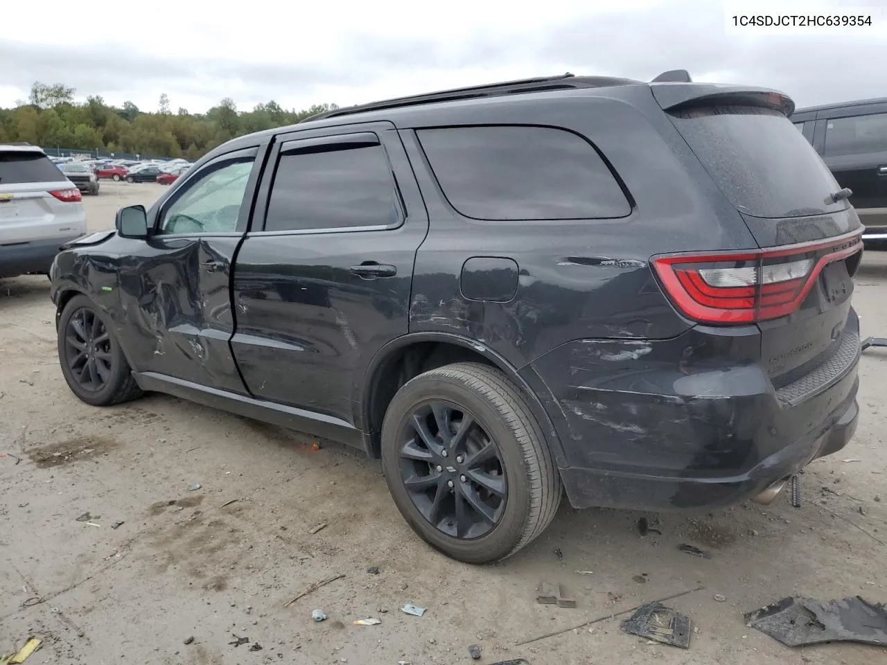 2017 Dodge Durango R/T VIN: 1C4SDJCT2HC639354 Lot: 72905274