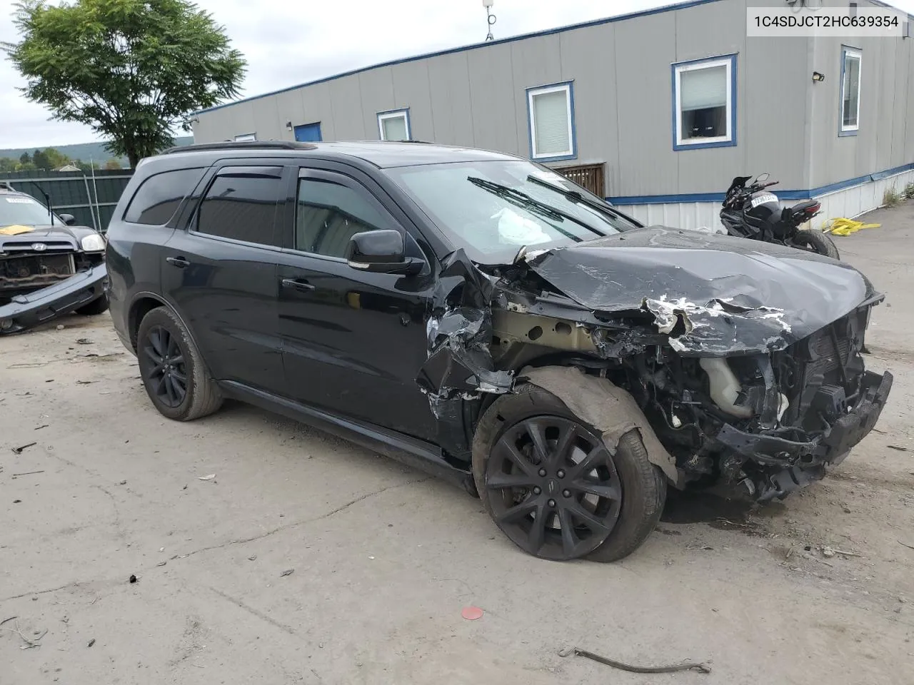 2017 Dodge Durango R/T VIN: 1C4SDJCT2HC639354 Lot: 72905274