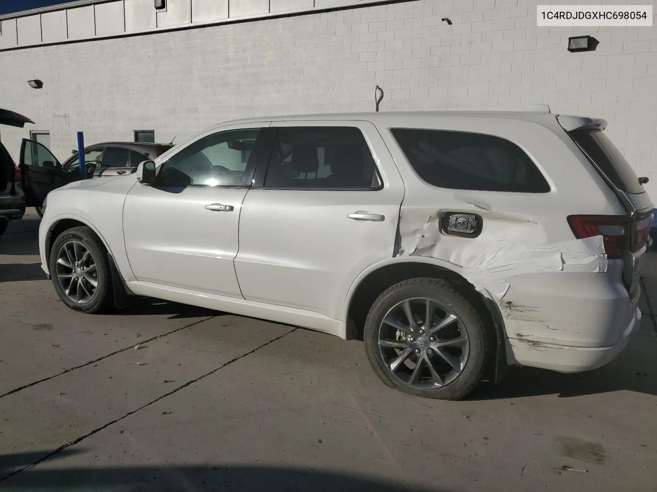 2017 Dodge Durango Gt VIN: 1C4RDJDGXHC698054 Lot: 73427644