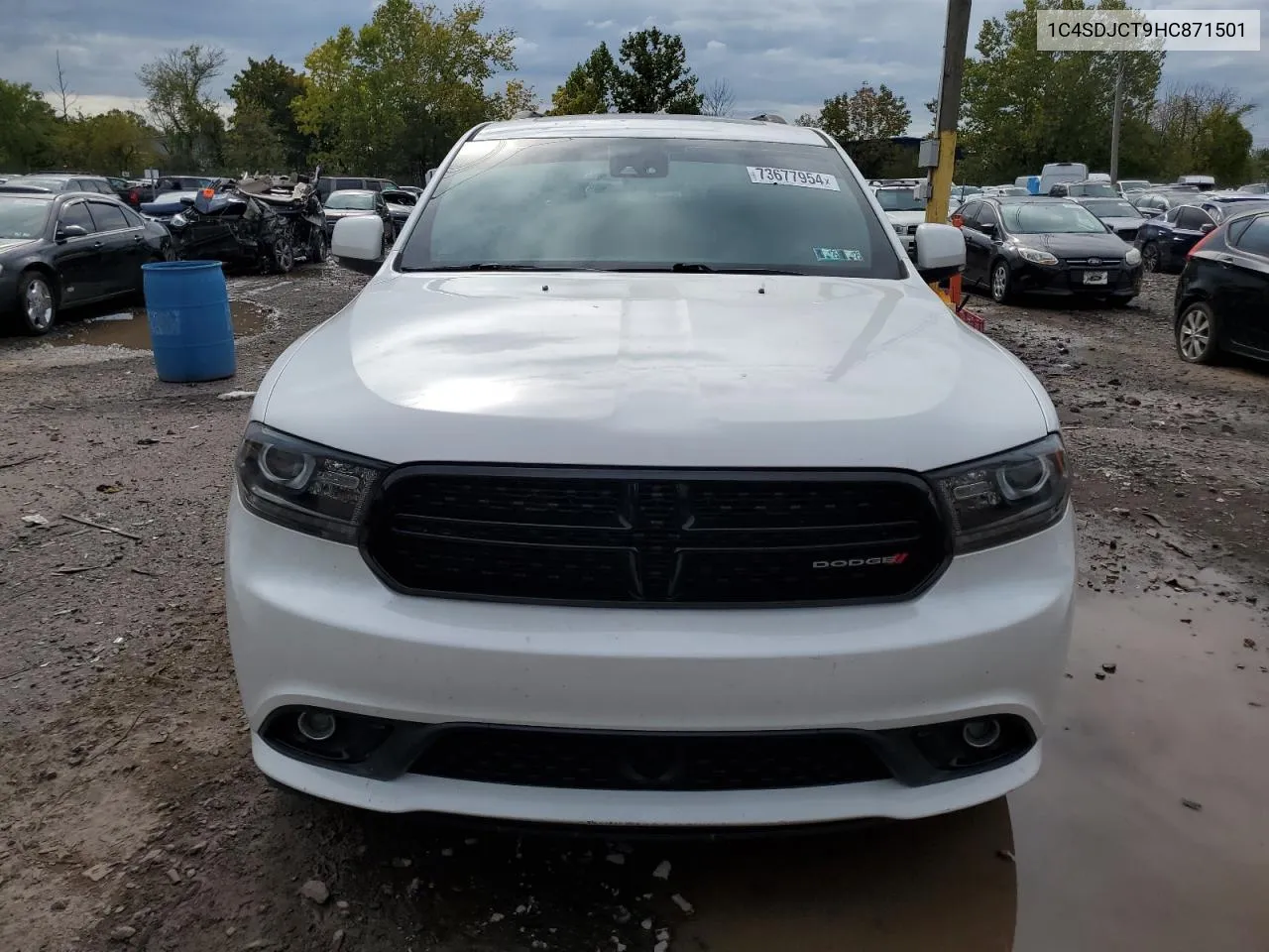 2017 Dodge Durango R/T VIN: 1C4SDJCT9HC871501 Lot: 73677954