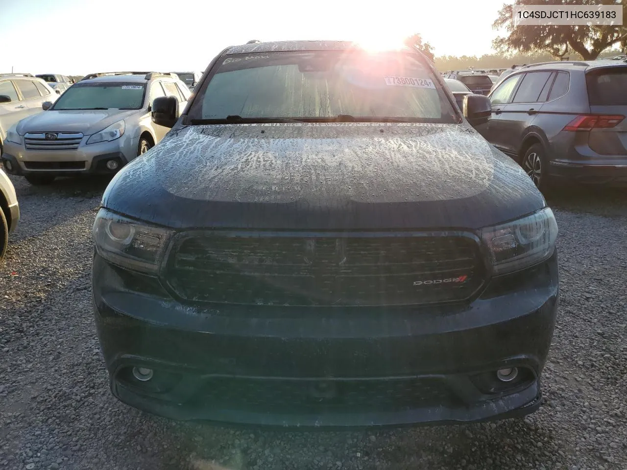 2017 Dodge Durango R/T VIN: 1C4SDJCT1HC639183 Lot: 73800124