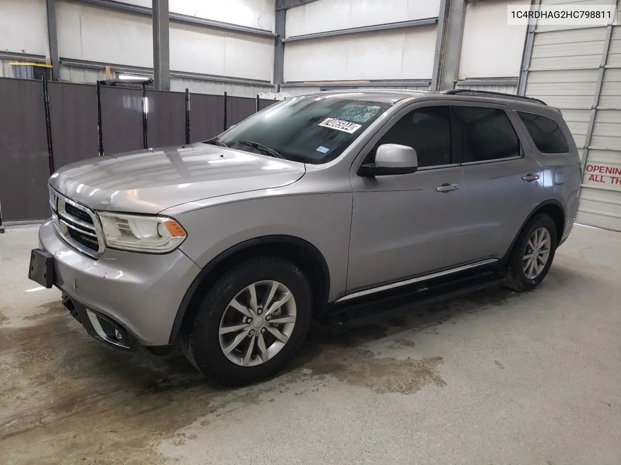 2017 Dodge Durango Sxt VIN: 1C4RDHAG2HC798811 Lot: 74065044