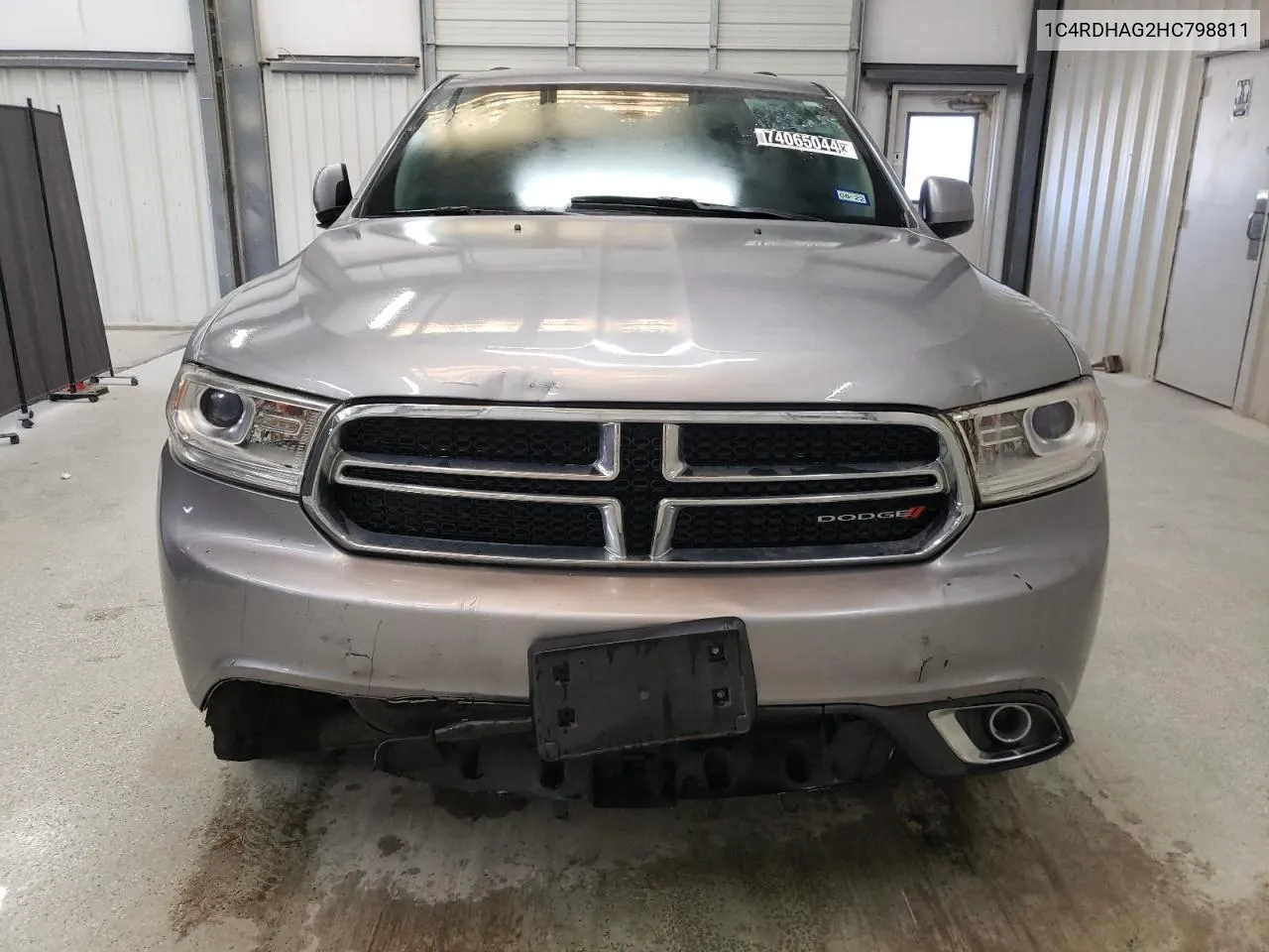 2017 Dodge Durango Sxt VIN: 1C4RDHAG2HC798811 Lot: 74065044