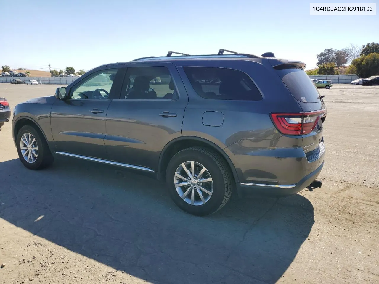 2017 Dodge Durango Sxt VIN: 1C4RDJAG2HC918193 Lot: 74144244