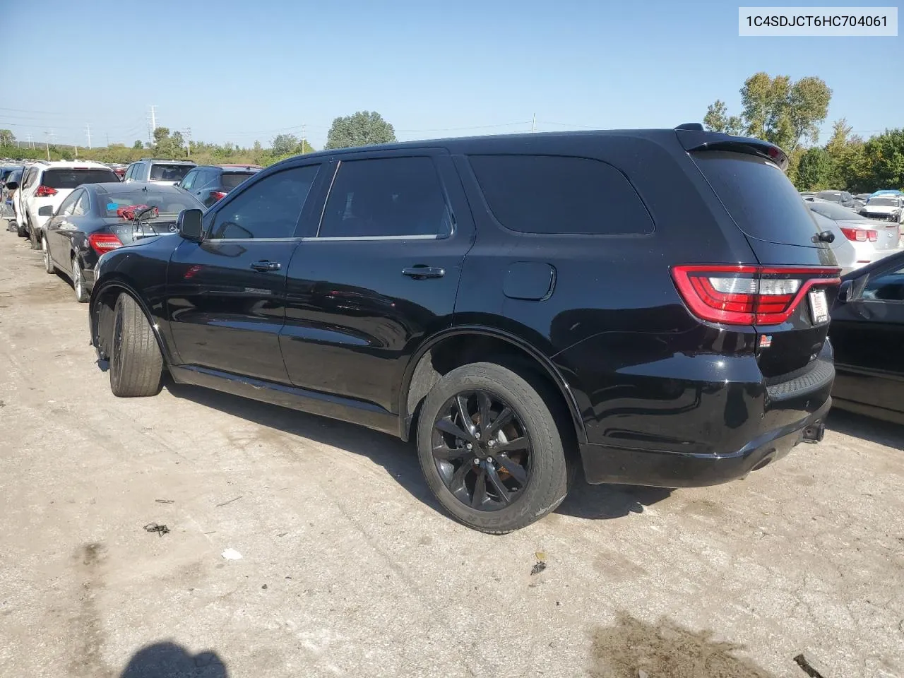 2017 Dodge Durango R/T VIN: 1C4SDJCT6HC704061 Lot: 74509004