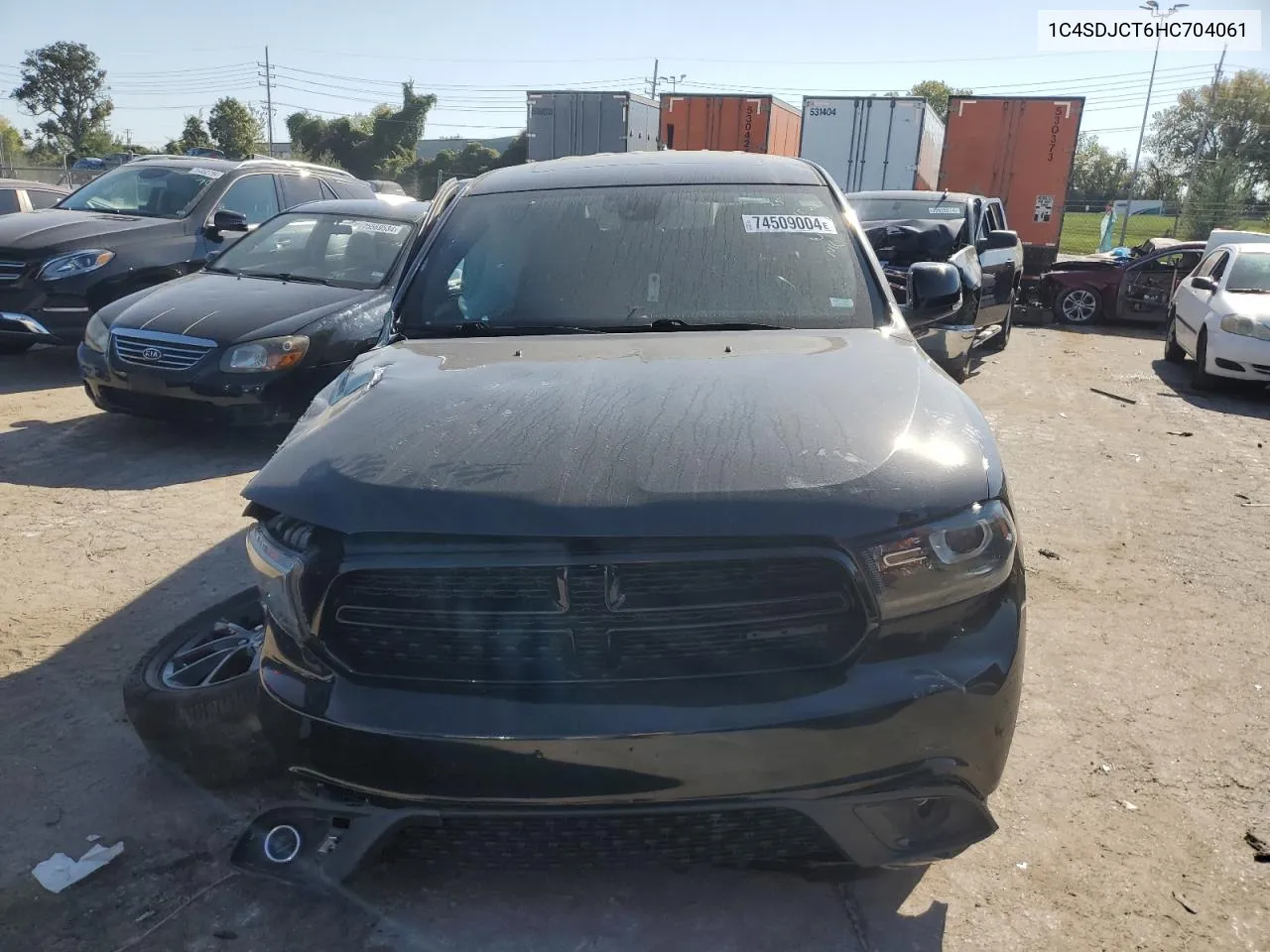 2017 Dodge Durango R/T VIN: 1C4SDJCT6HC704061 Lot: 74509004