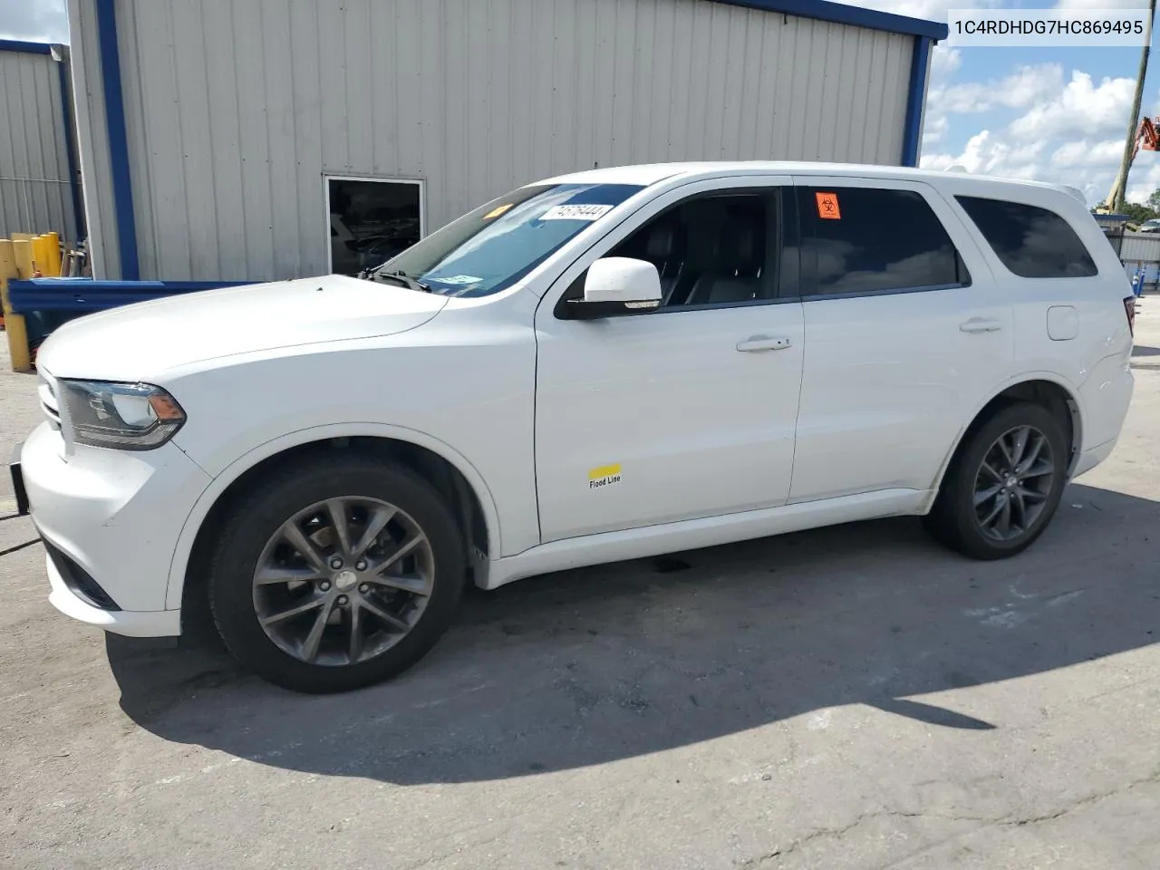 1C4RDHDG7HC869495 2017 Dodge Durango Gt