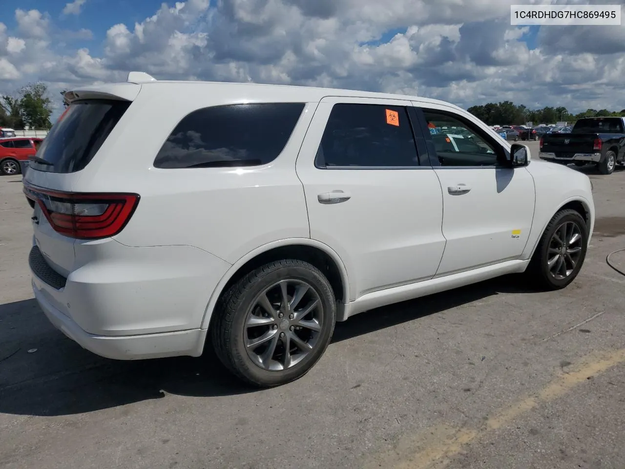 1C4RDHDG7HC869495 2017 Dodge Durango Gt