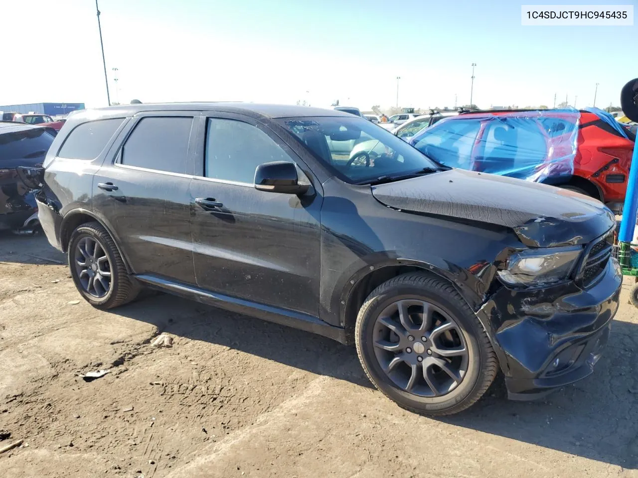 2017 Dodge Durango R/T VIN: 1C4SDJCT9HC945435 Lot: 74597594