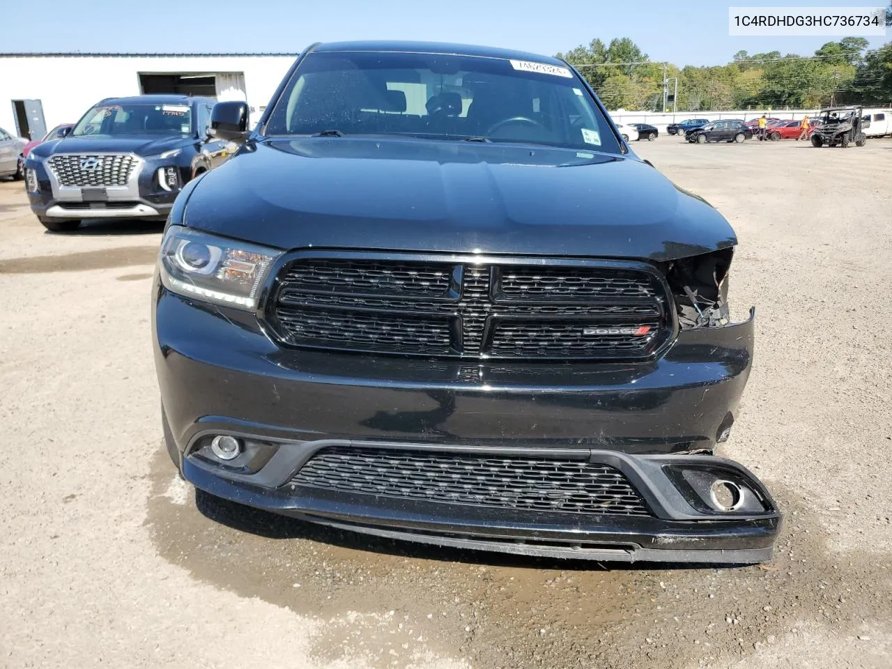 1C4RDHDG3HC736734 2017 Dodge Durango Gt