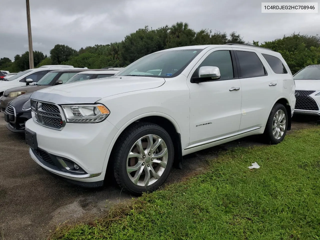 2017 Dodge Durango Citadel VIN: 1C4RDJEG2HC708946 Lot: 74666974