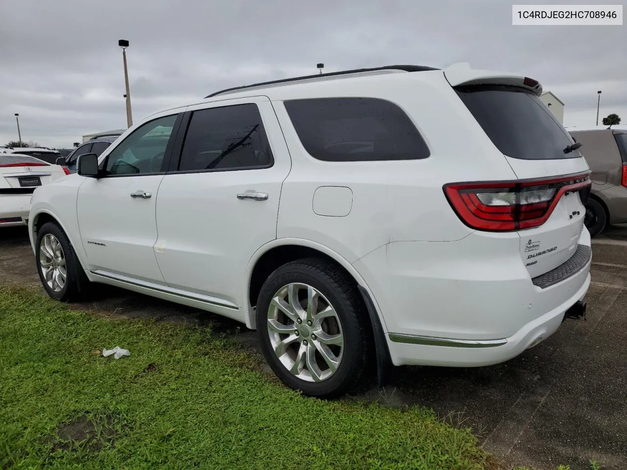 2017 Dodge Durango Citadel VIN: 1C4RDJEG2HC708946 Lot: 74666974