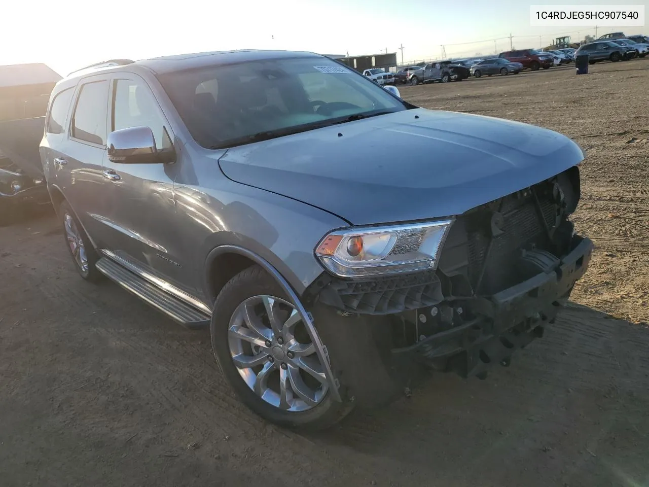 2017 Dodge Durango Citadel VIN: 1C4RDJEG5HC907540 Lot: 75717424