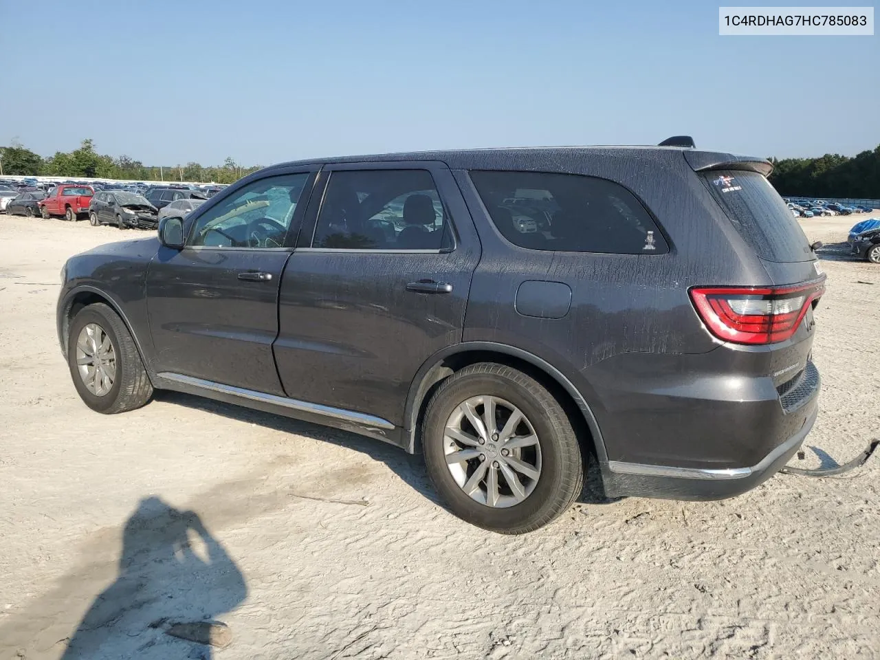 2017 Dodge Durango Sxt VIN: 1C4RDHAG7HC785083 Lot: 75878274