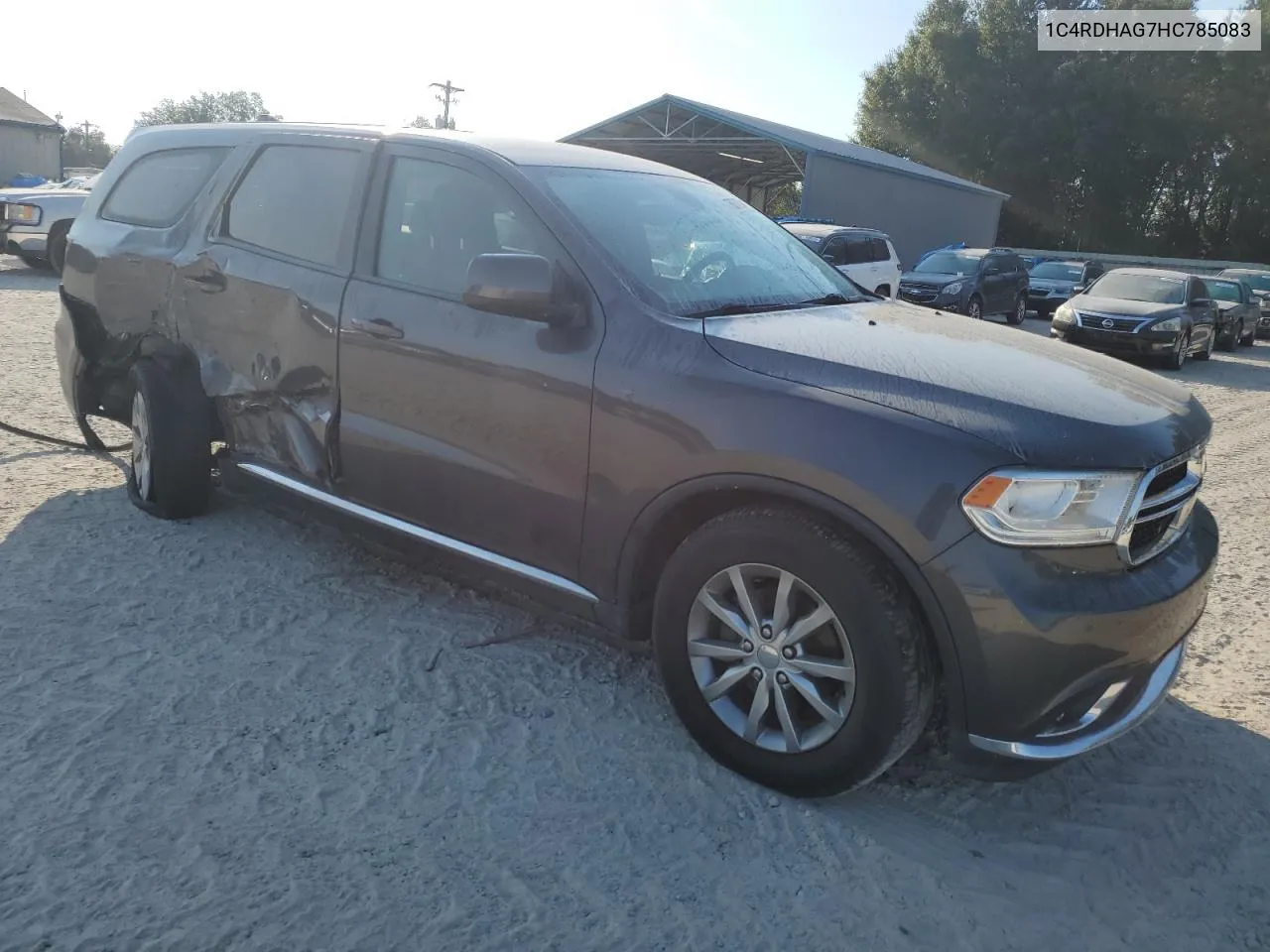 2017 Dodge Durango Sxt VIN: 1C4RDHAG7HC785083 Lot: 75878274