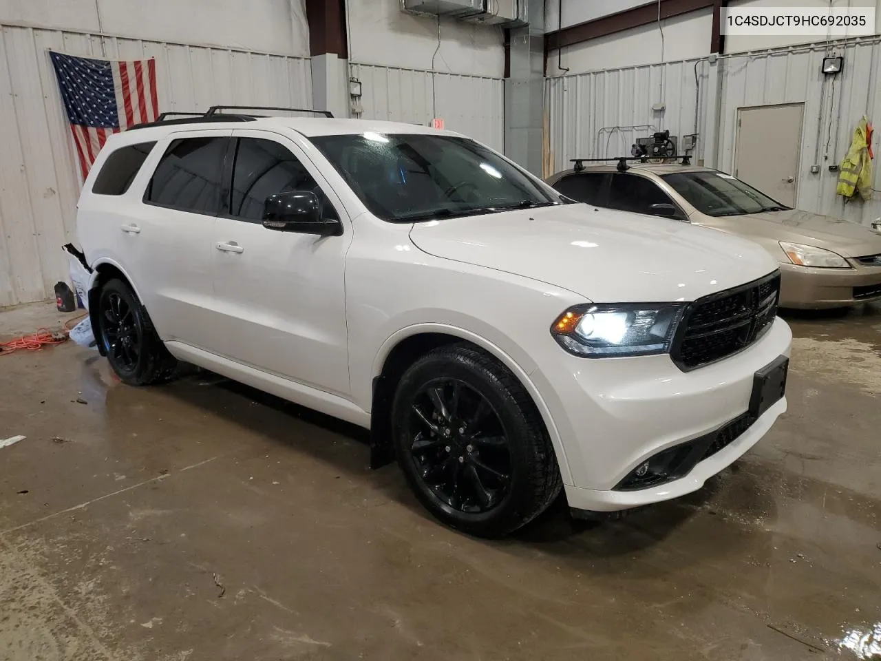 2017 Dodge Durango R/T VIN: 1C4SDJCT9HC692035 Lot: 75937114