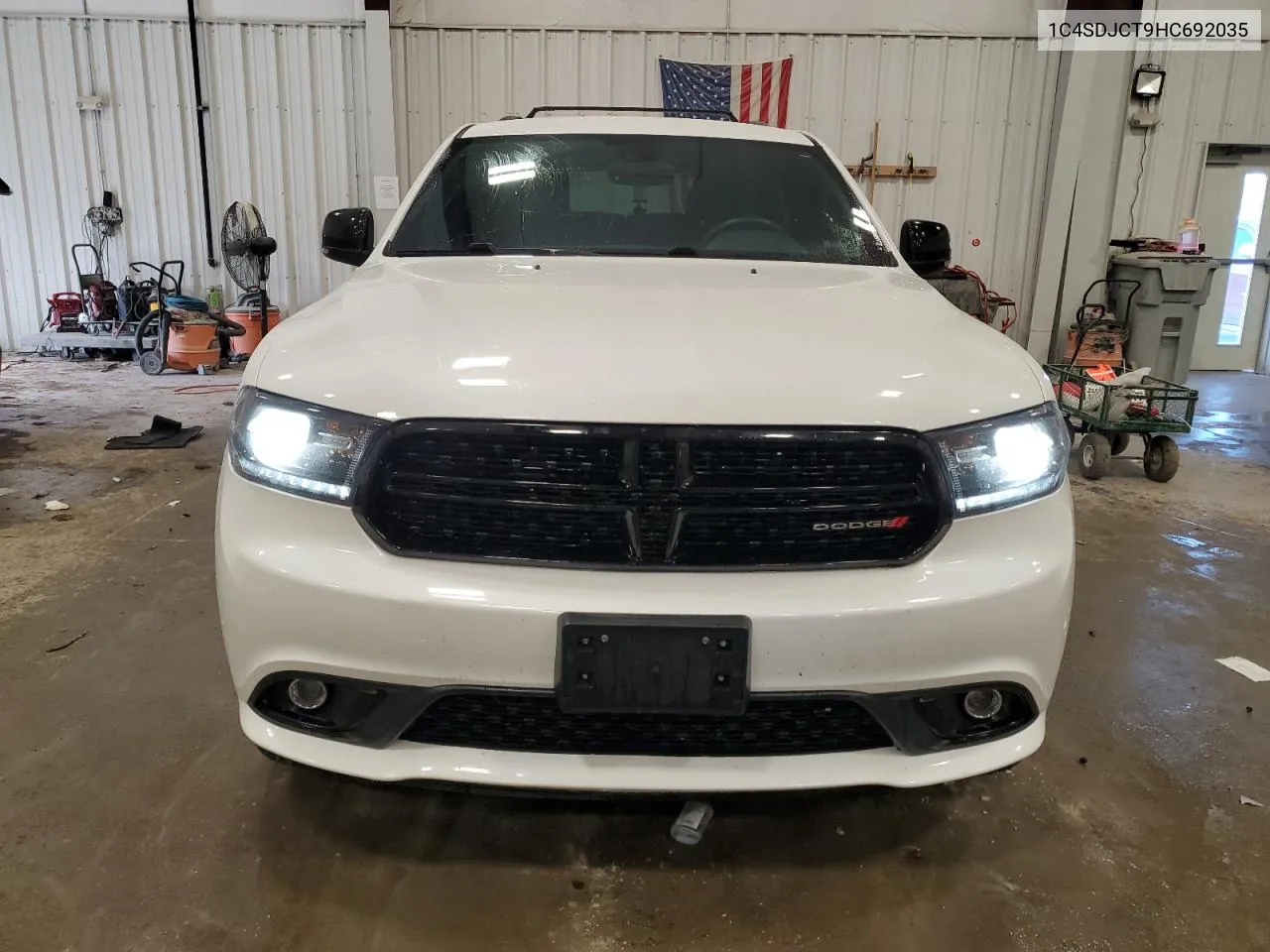 2017 Dodge Durango R/T VIN: 1C4SDJCT9HC692035 Lot: 75937114