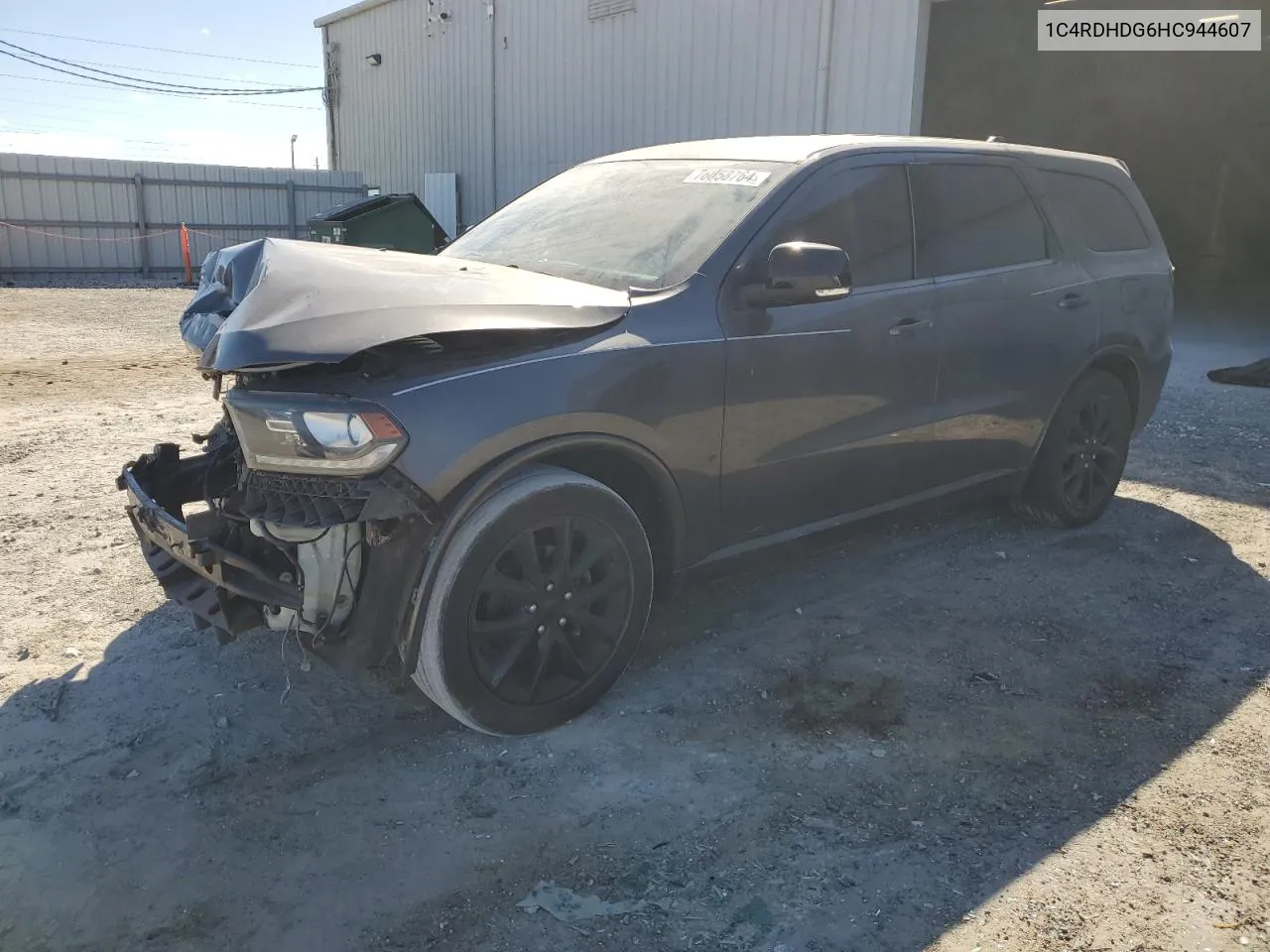 2017 Dodge Durango Gt VIN: 1C4RDHDG6HC944607 Lot: 76058764