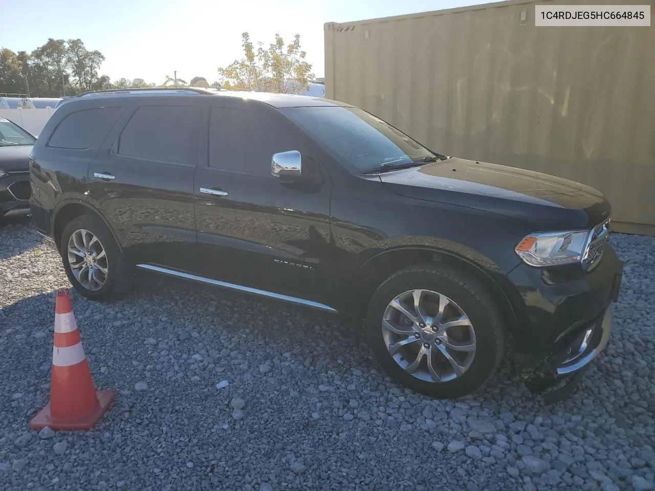 2017 Dodge Durango Citadel VIN: 1C4RDJEG5HC664845 Lot: 76539944