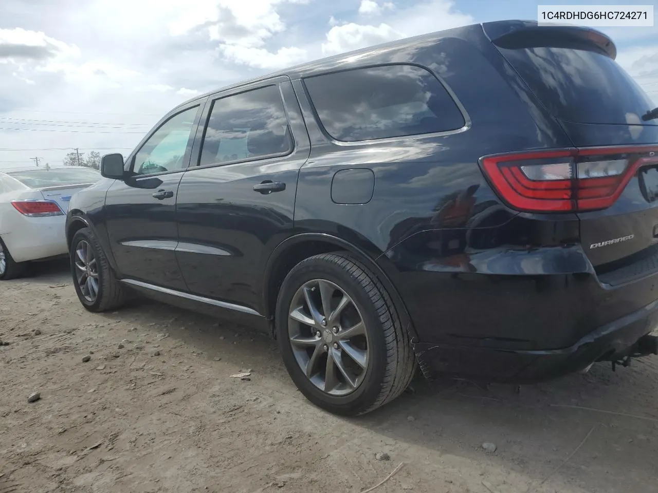 2017 Dodge Durango Gt VIN: 1C4RDHDG6HC724271 Lot: 76587564