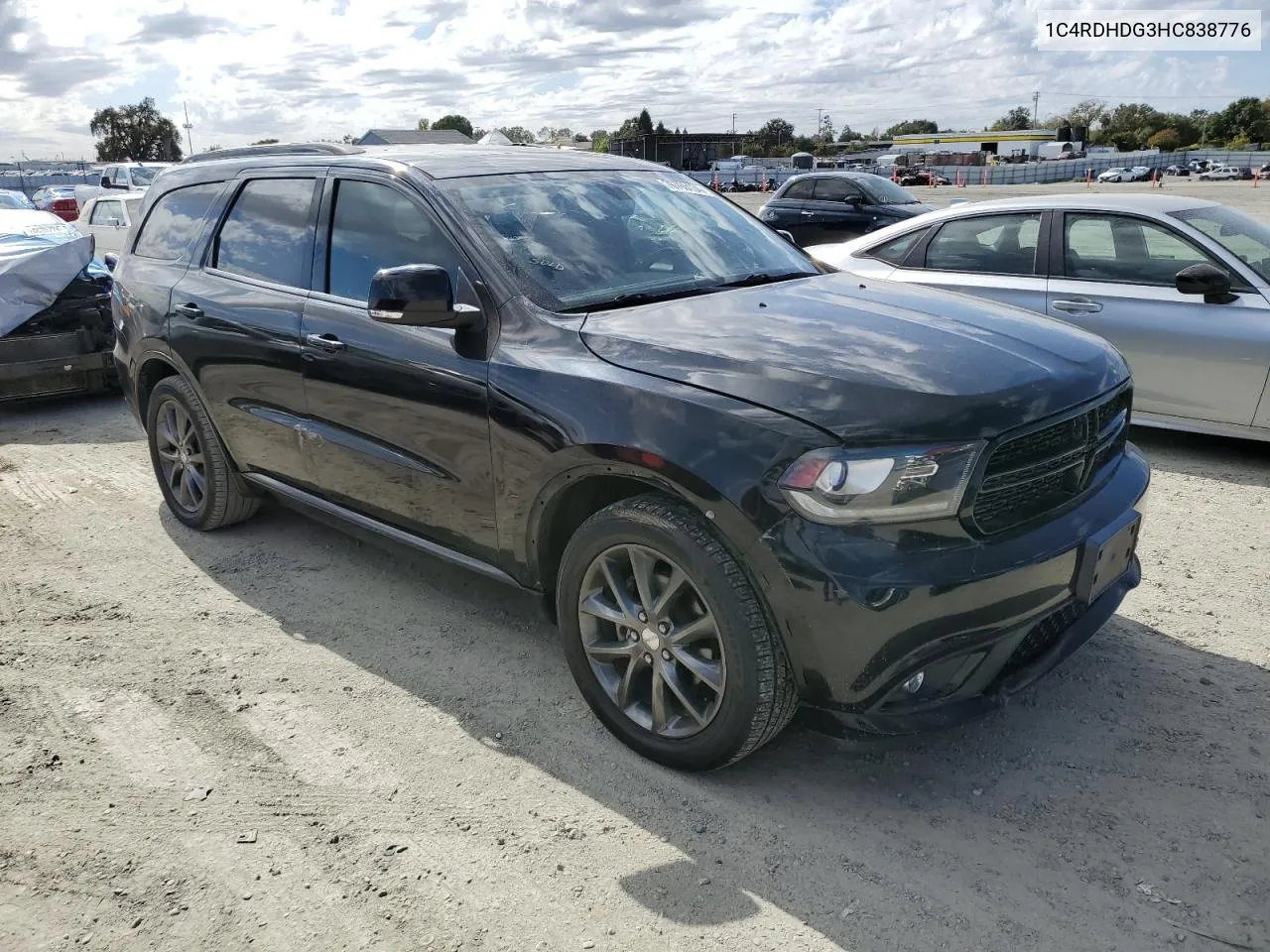 1C4RDHDG3HC838776 2017 Dodge Durango Gt