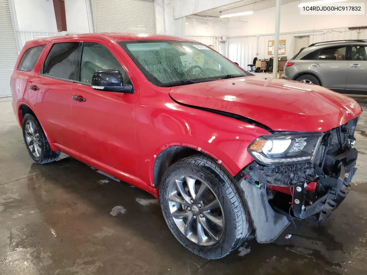 2017 Dodge Durango Gt VIN: 1C4RDJDG0HC917832 Lot: 76914134