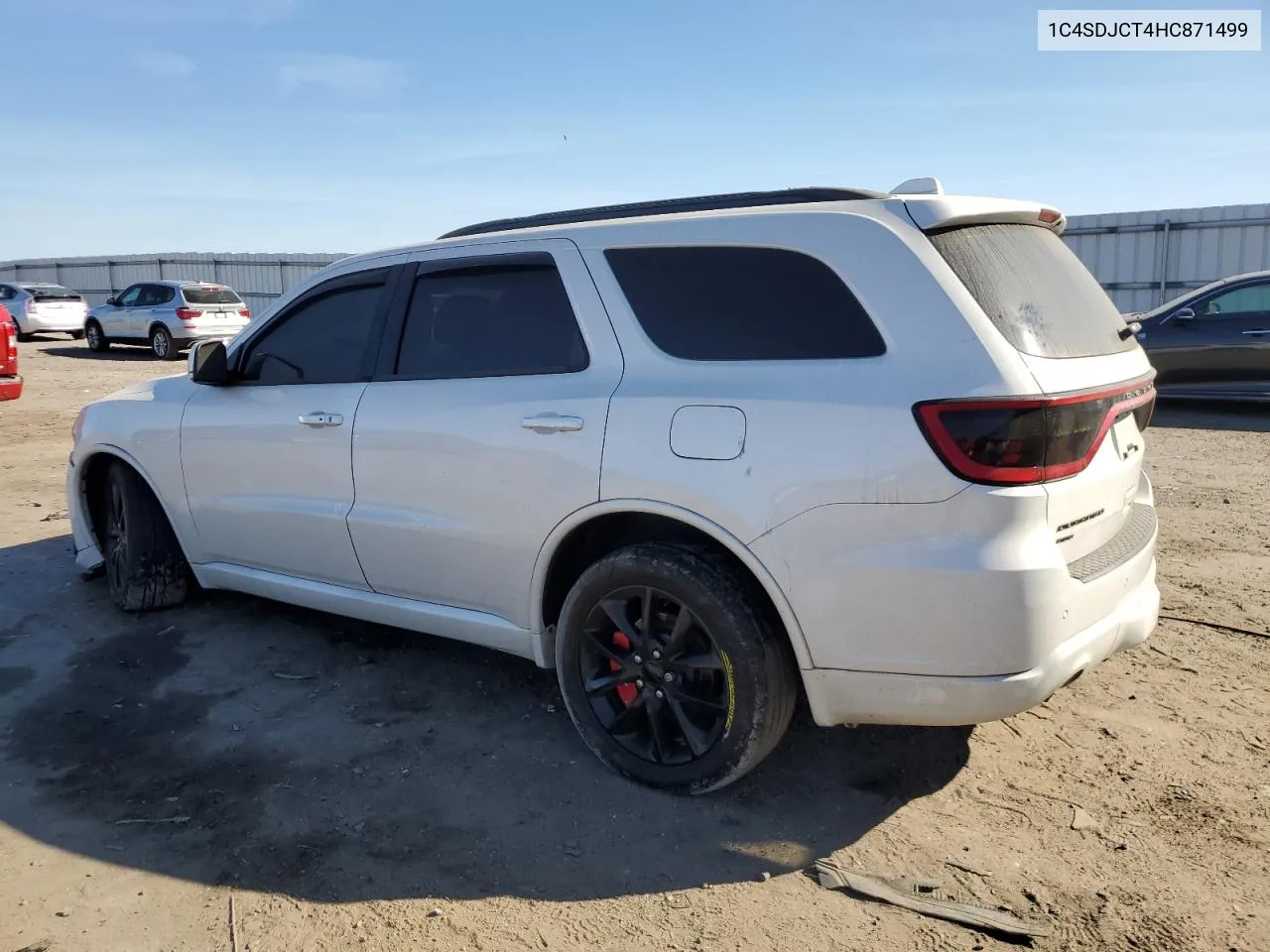 2017 Dodge Durango R/T VIN: 1C4SDJCT4HC871499 Lot: 77217974