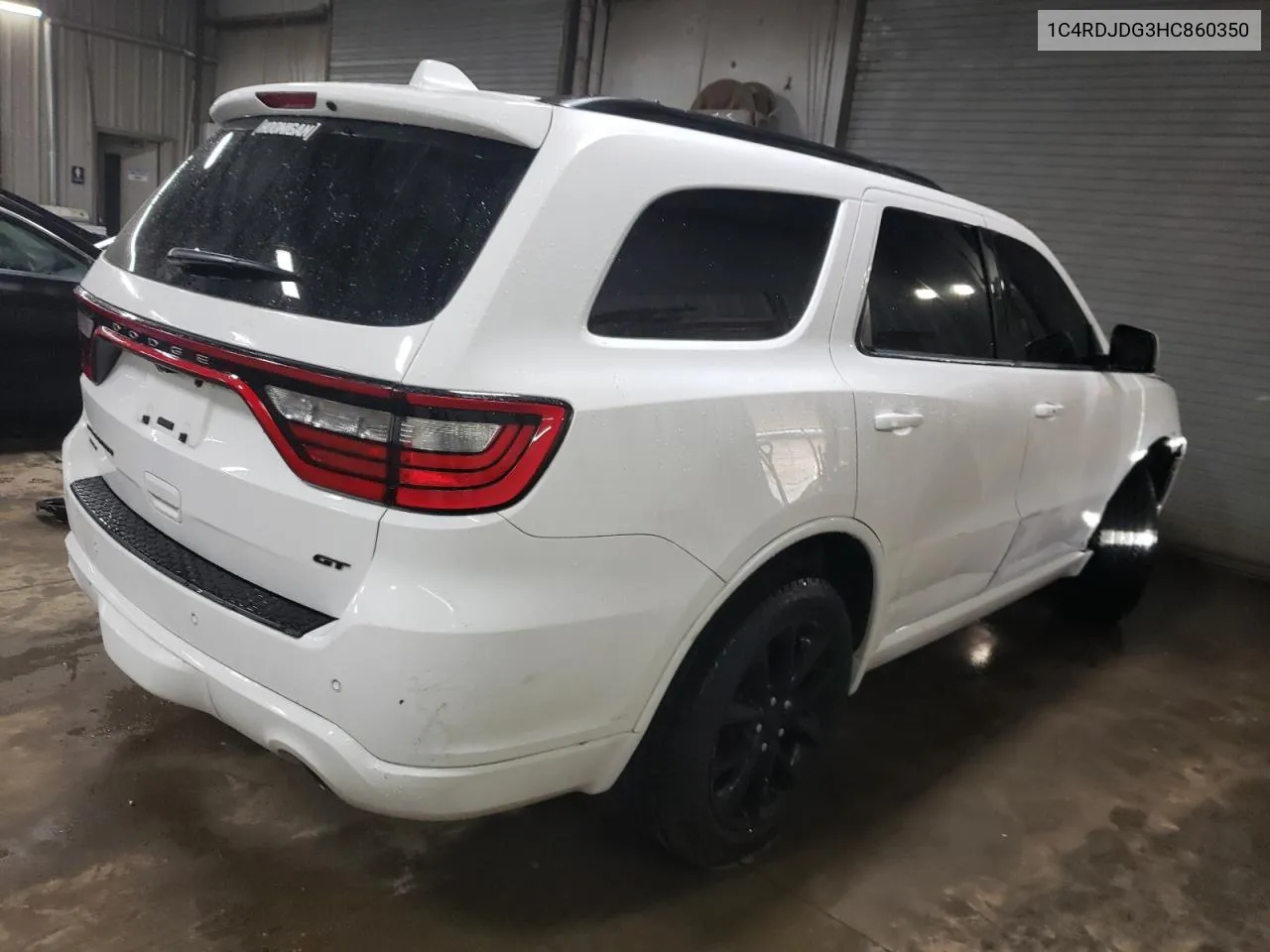 1C4RDJDG3HC860350 2017 Dodge Durango Gt