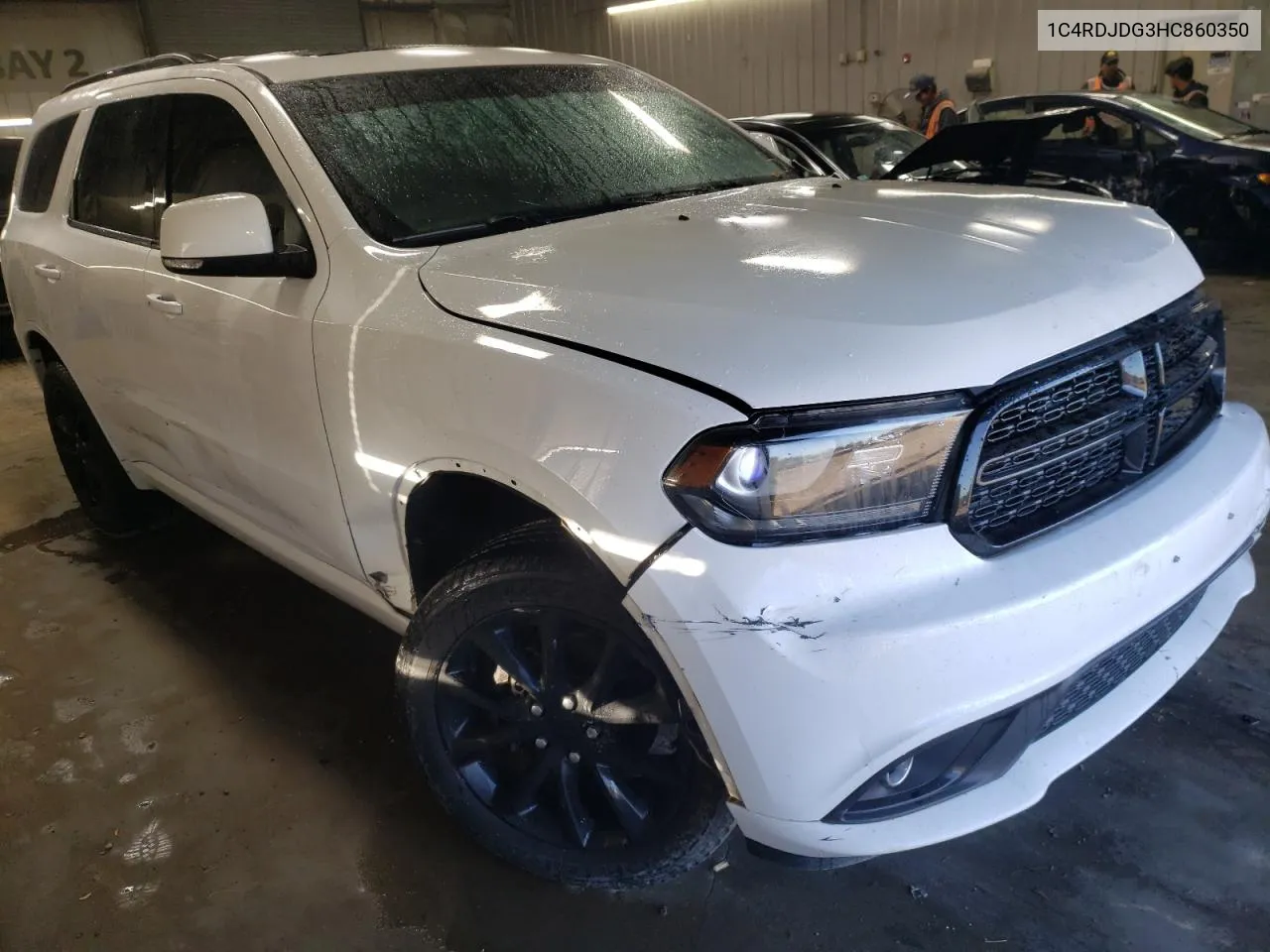 2017 Dodge Durango Gt VIN: 1C4RDJDG3HC860350 Lot: 77255974