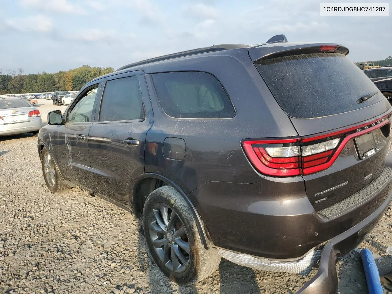 2017 Dodge Durango Gt VIN: 1C4RDJDG8HC741287 Lot: 77256934