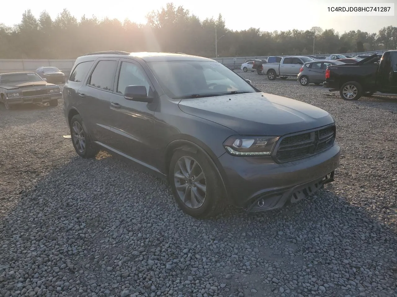 2017 Dodge Durango Gt VIN: 1C4RDJDG8HC741287 Lot: 77256934