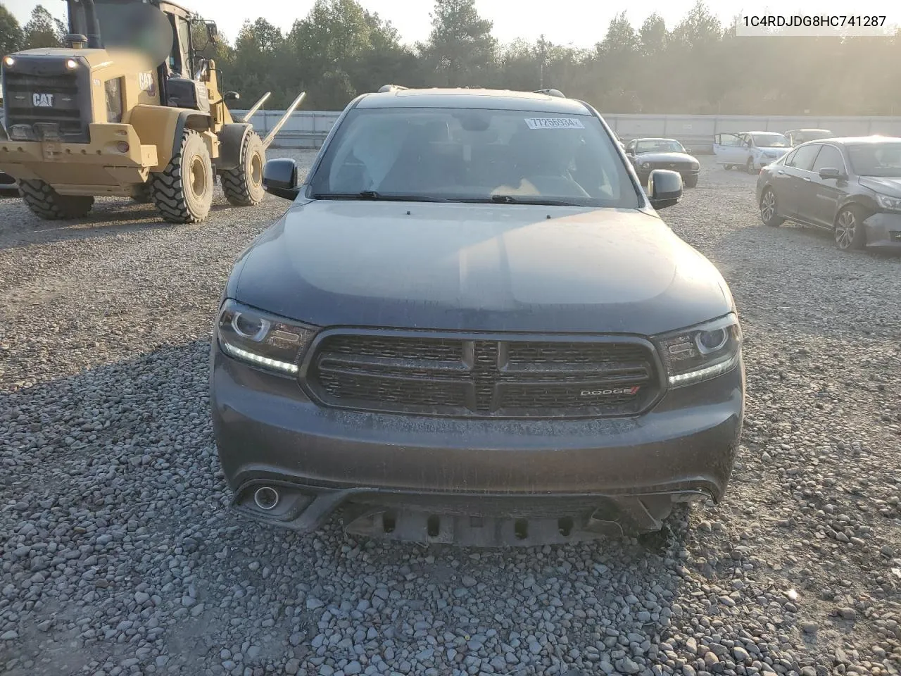 2017 Dodge Durango Gt VIN: 1C4RDJDG8HC741287 Lot: 77256934