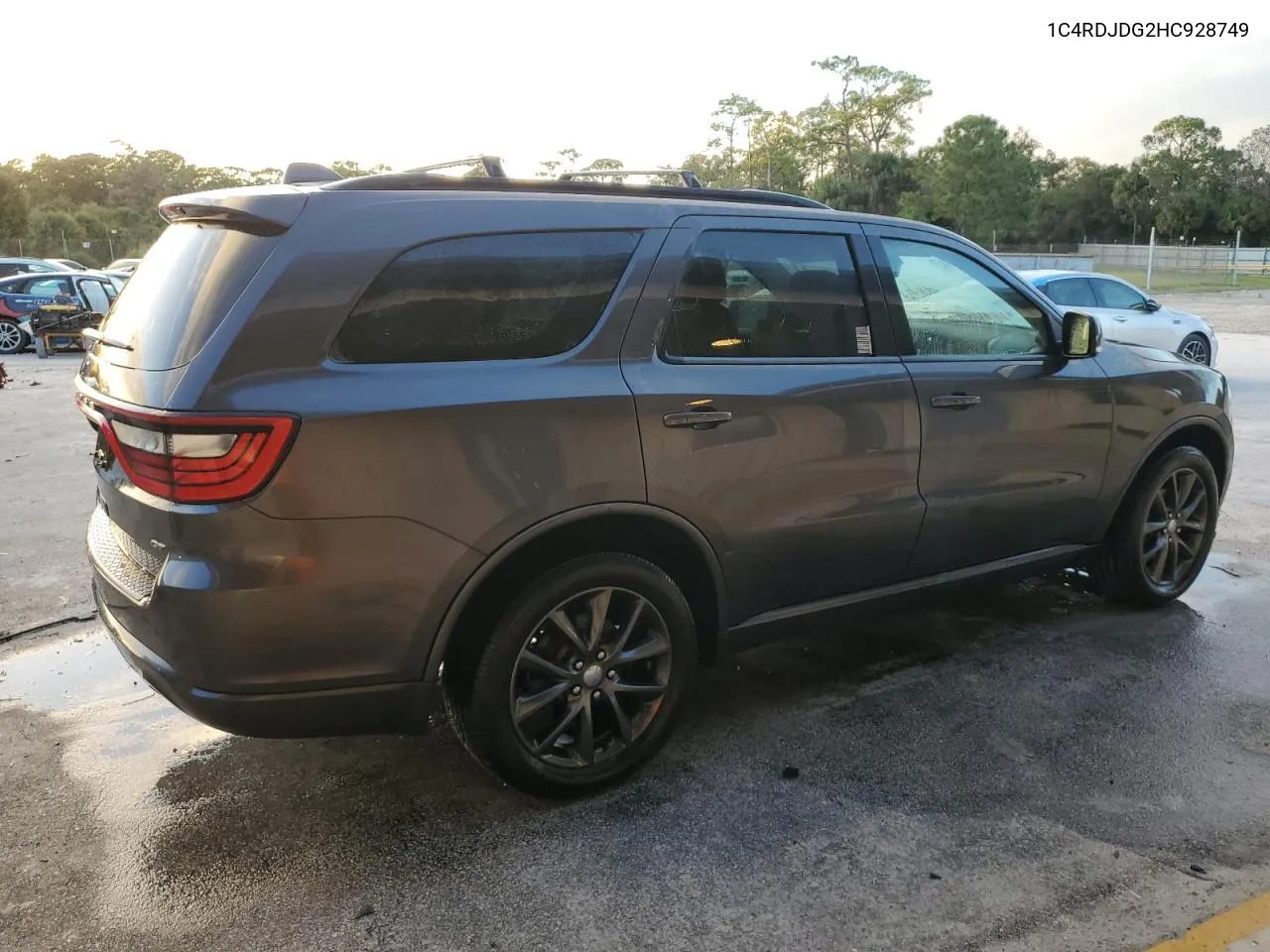 1C4RDJDG2HC928749 2017 Dodge Durango Gt