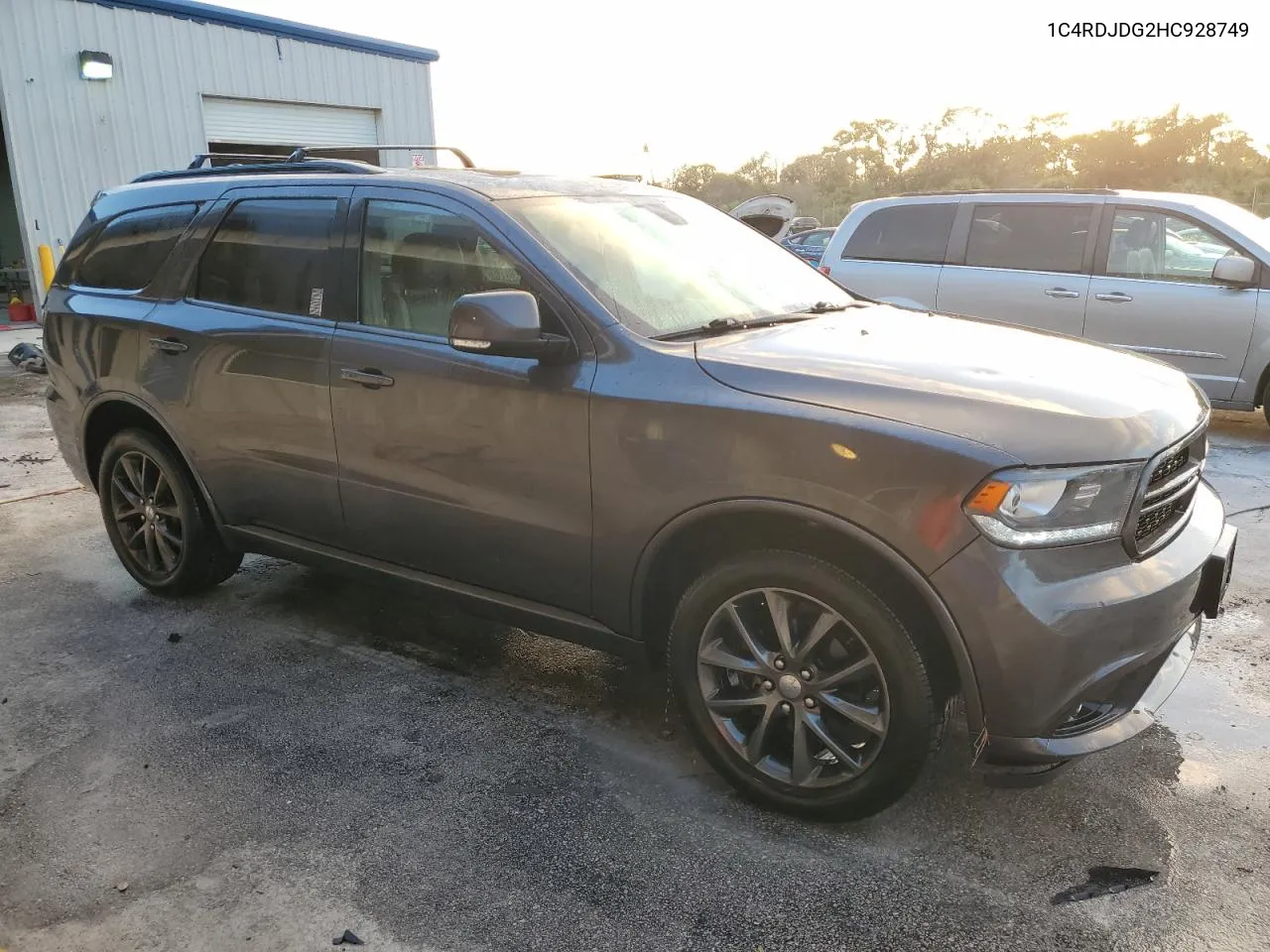 1C4RDJDG2HC928749 2017 Dodge Durango Gt