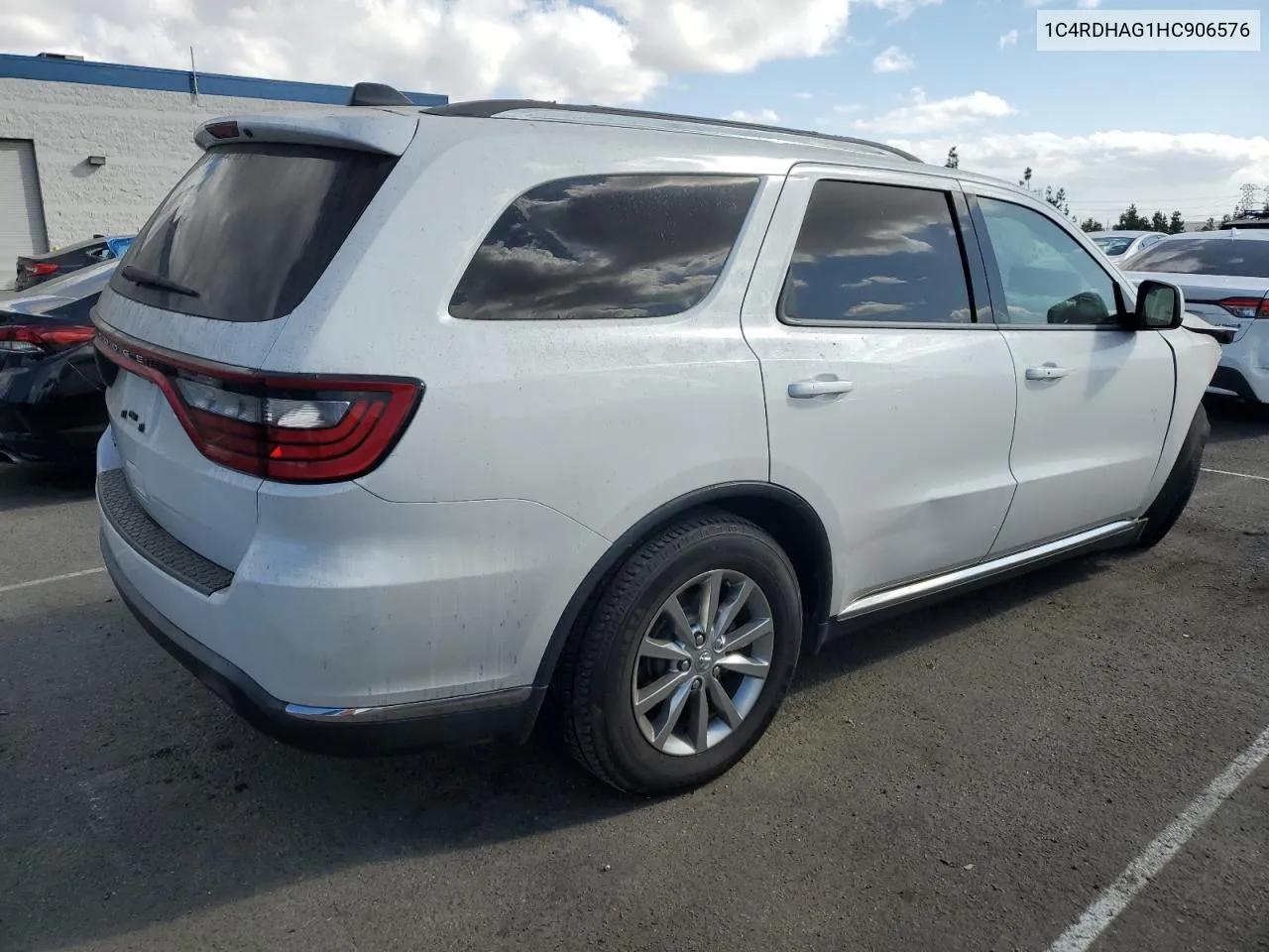 2017 Dodge Durango Sxt VIN: 1C4RDHAG1HC906576 Lot: 78101114