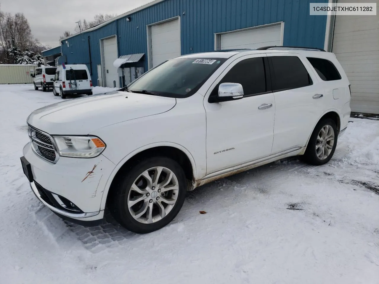 2017 Dodge Durango Citadel VIN: 1C4SDJETXHC611282 Lot: 78170864