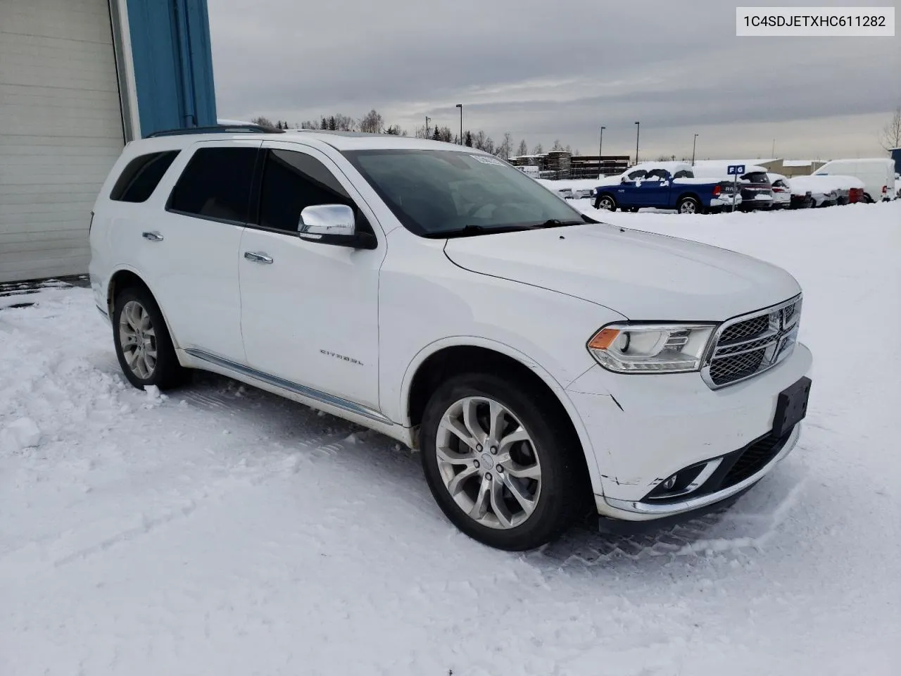 2017 Dodge Durango Citadel VIN: 1C4SDJETXHC611282 Lot: 78170864