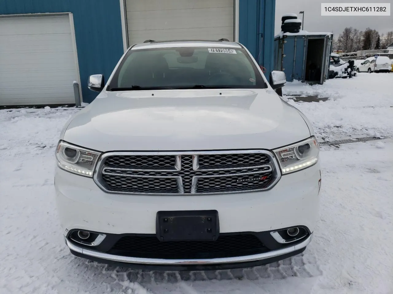 2017 Dodge Durango Citadel VIN: 1C4SDJETXHC611282 Lot: 78170864