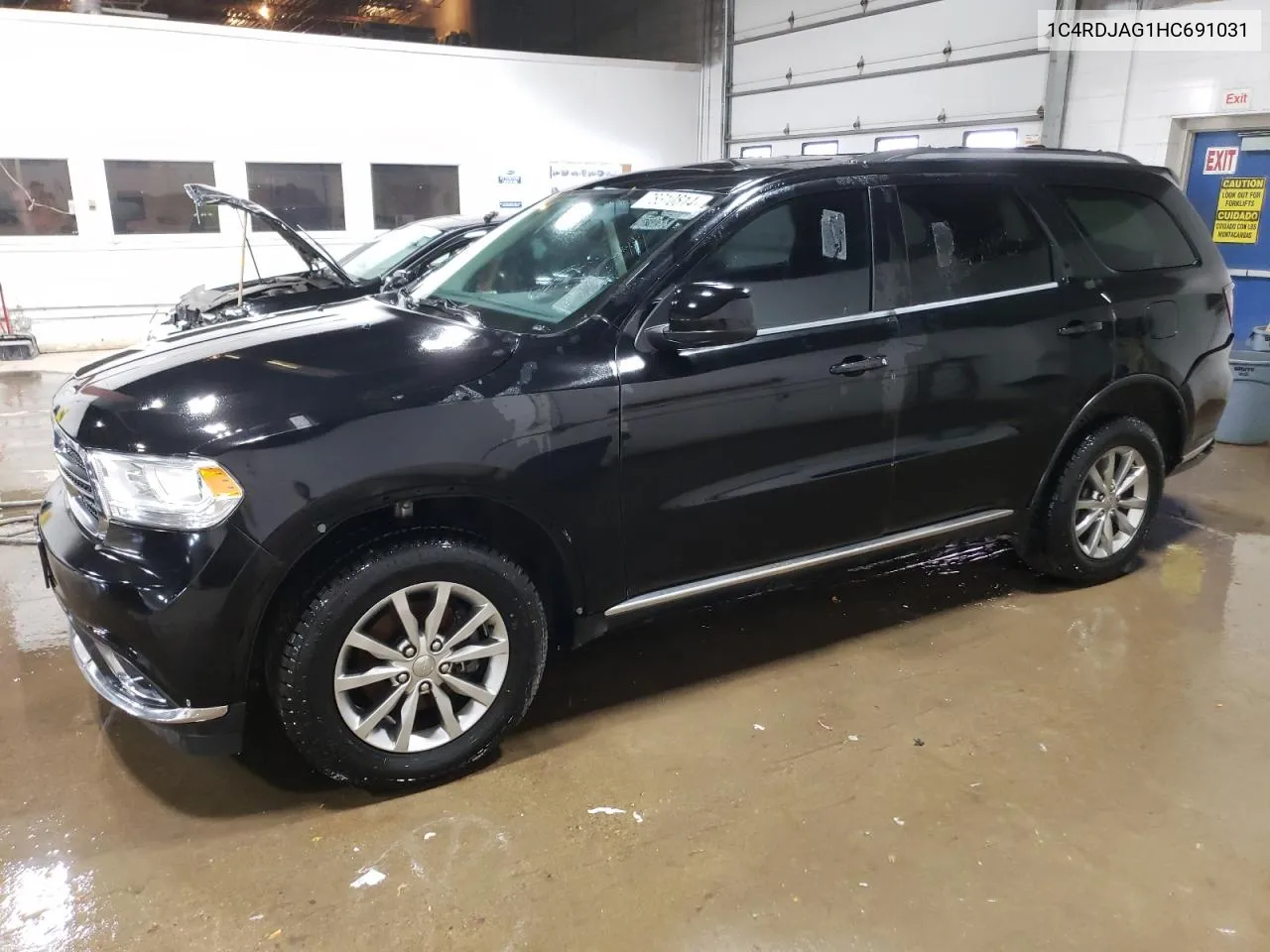 2017 Dodge Durango Sxt VIN: 1C4RDJAG1HC691031 Lot: 78310814