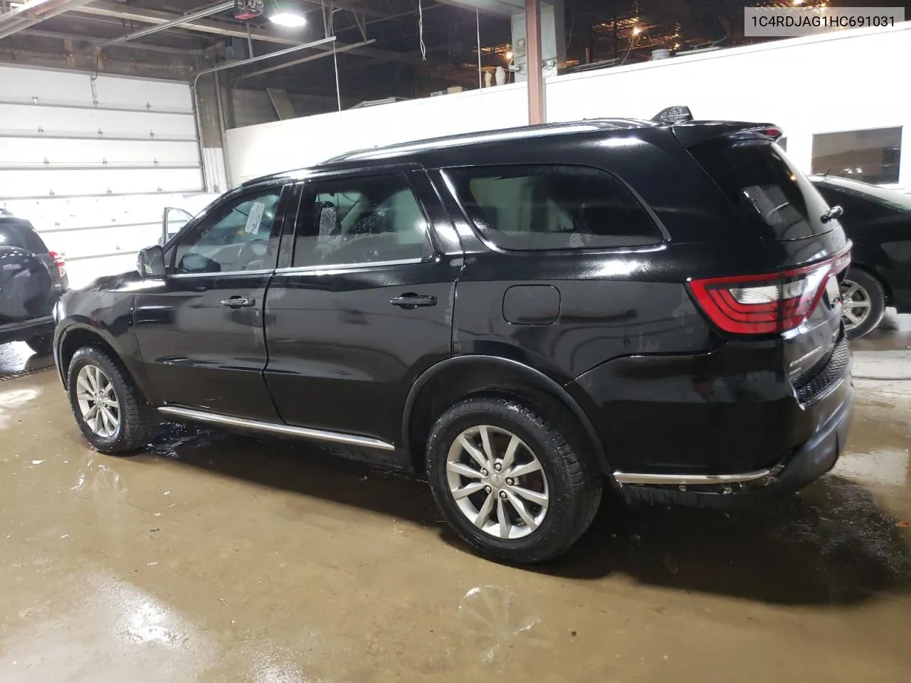 2017 Dodge Durango Sxt VIN: 1C4RDJAG1HC691031 Lot: 78310814